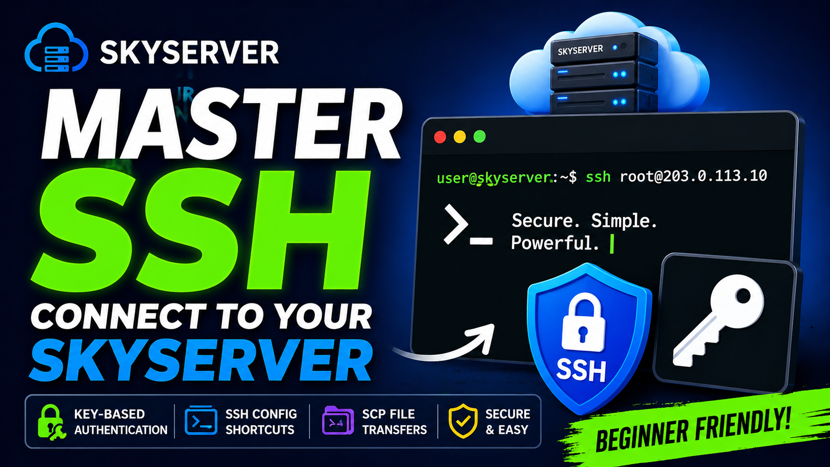 How to Connect via SSH to Any Remote Server